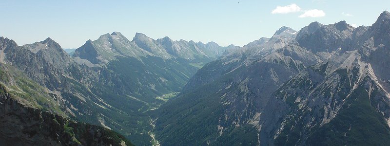 Blick ins Karwendeltal